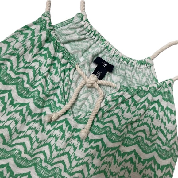 Fun Boho Hippie Tank With Rope Tie Front - Picture 12 of 16